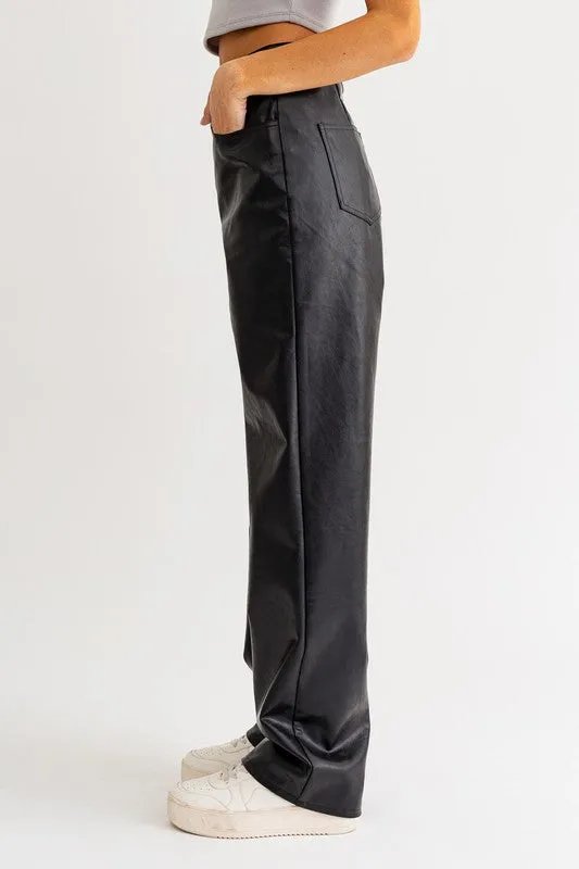ARIANI LEATHER PANTS