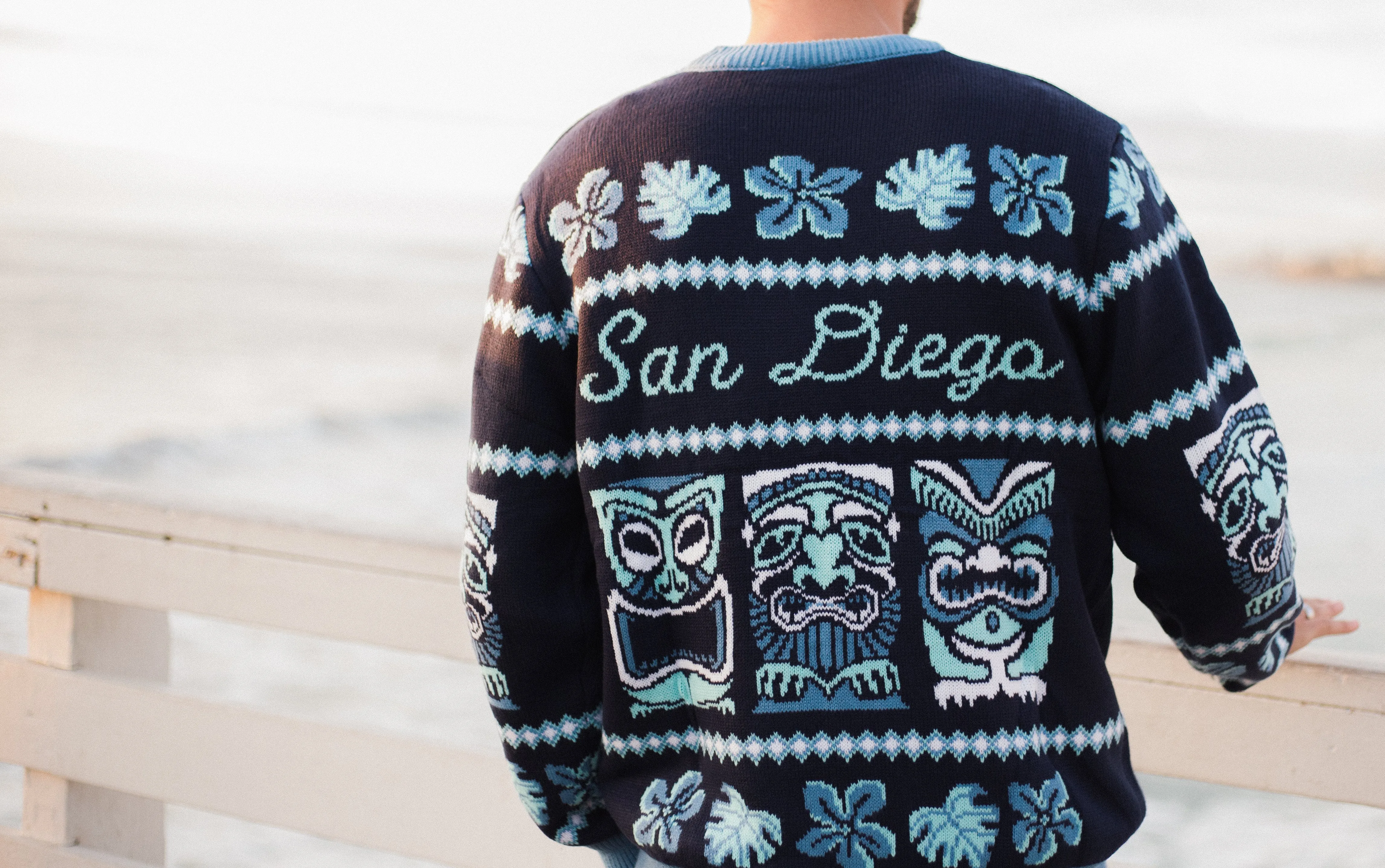 Blue Christmas Ugly Sweater