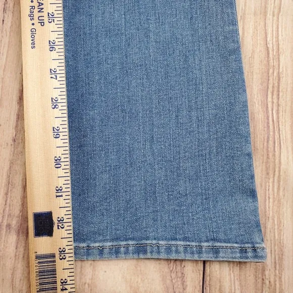 Joe's Jeans Womans 23 Blue Hi Honey Lovelight Destruct Curvy Boot Cut