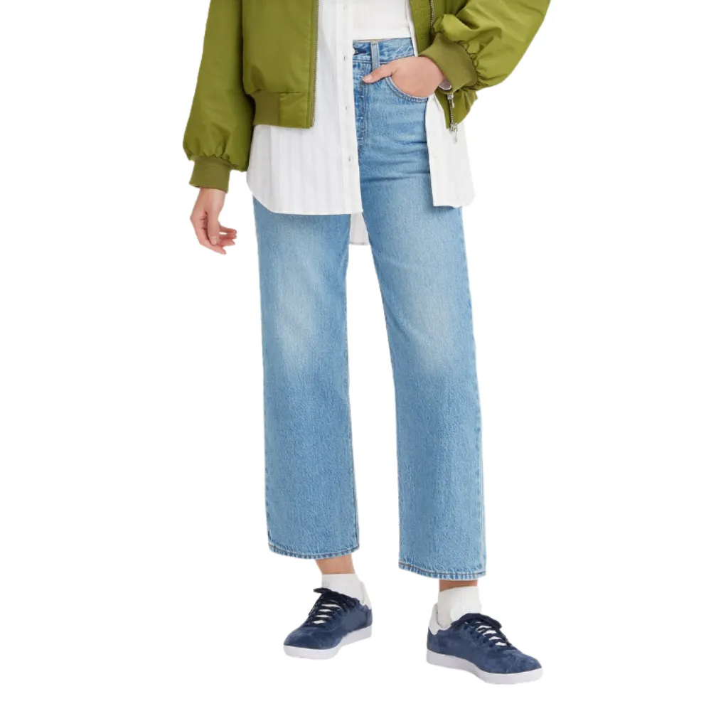 Levis Ribcage Straight Ankle Jeans
