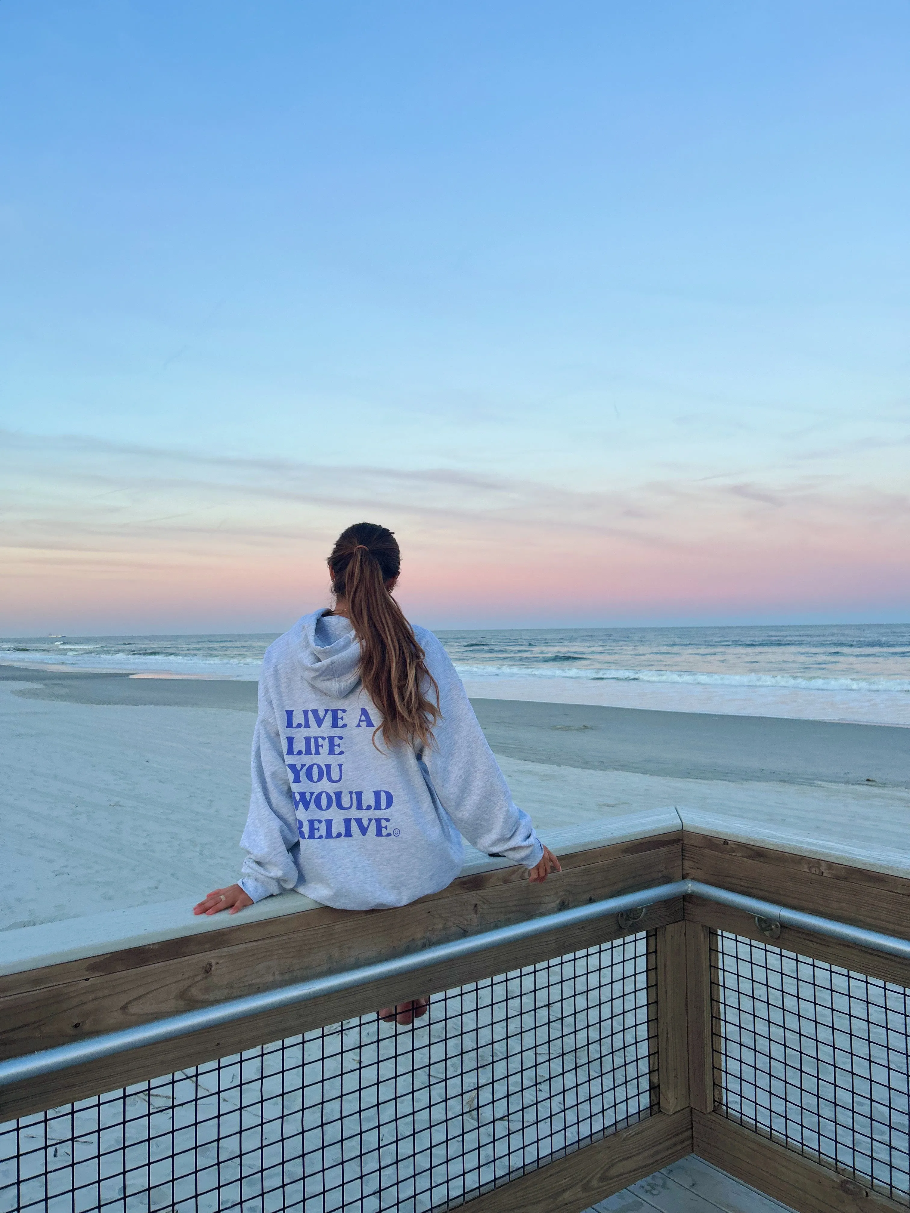 LIVE A LIFE YOU WOULD RELIVE HOODIE