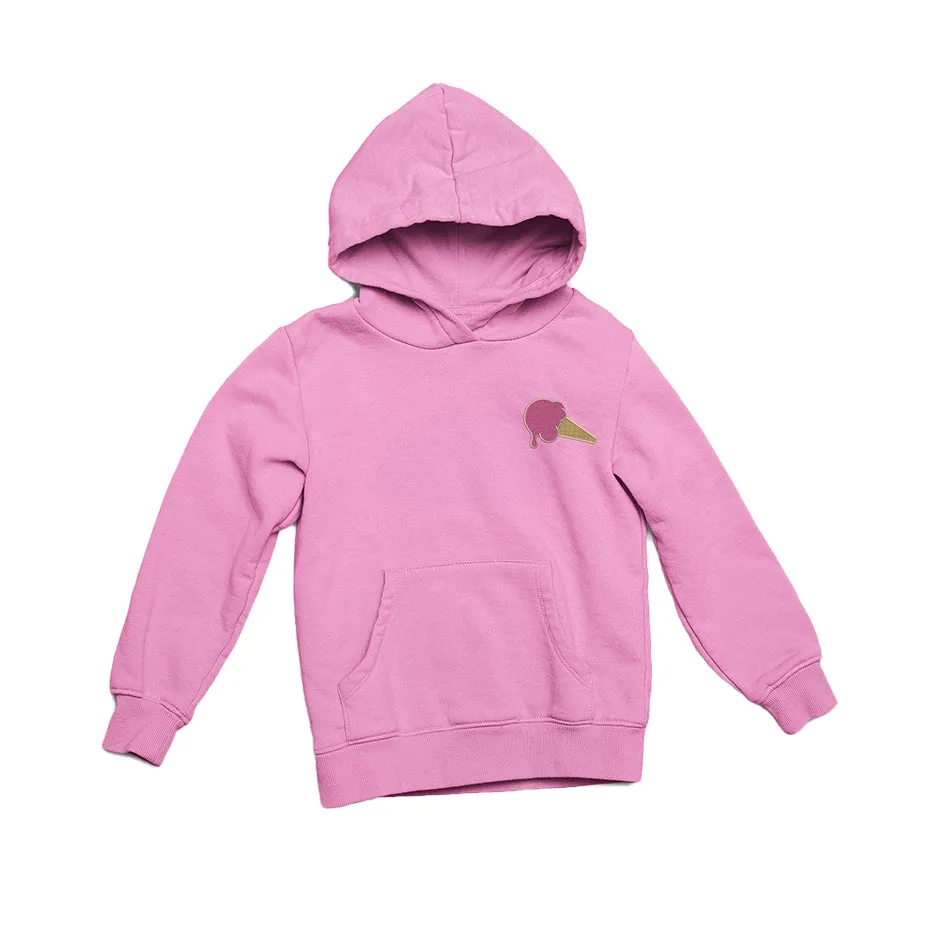 Pink Chenille Cone Hoodie